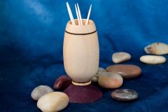 Toothpick-Holder-Maple-and-Purple-Flocked